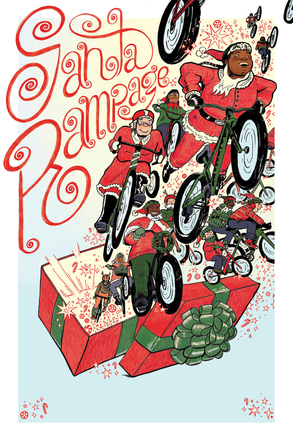 Trek Santa Rampage Poster